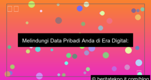 perlindungan data pribadi
