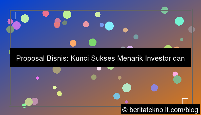 proposal bisnis