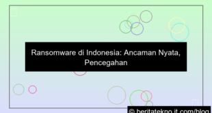 ransomware di indonesia