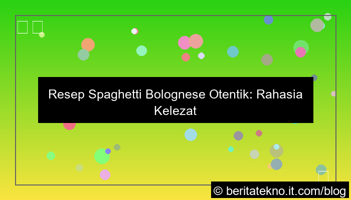 desain resep spaghetti bolognese