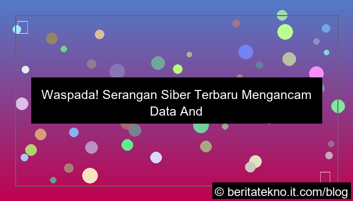 visual serangan siber terbaru