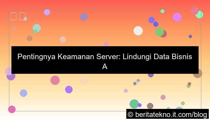 server security adalah