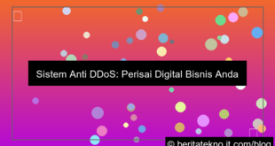 desain sistem anti ddos