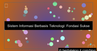 gambar sistem informasi berbasis teknologi