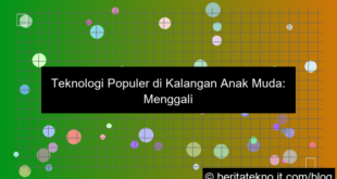 visual teknologi populer di kalangan anak muda