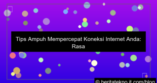 tips mempercepat koneksi internet