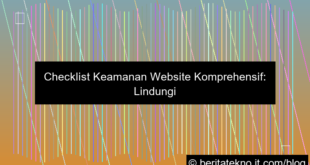 website security checklist
