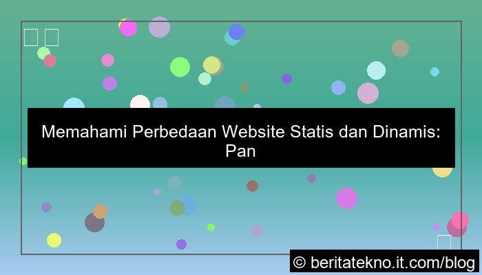 website statis dan dinamis